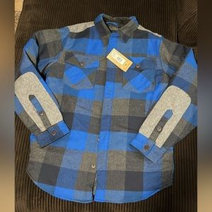 Size medium men’s new with tags legendary whitetails long sleeve quilted